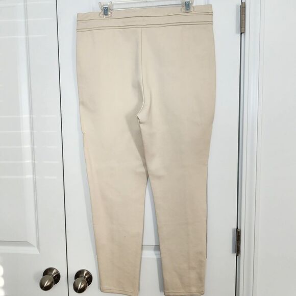 ZARA Cream High Waisted Sailor Pants with Gold Buttons Nautical Style XXL - Picture 2 of 6